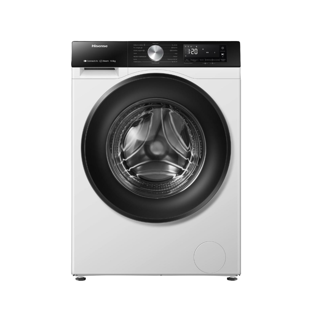 Machine à laver 3S smart vapeur HISENSE 10.5 Kg