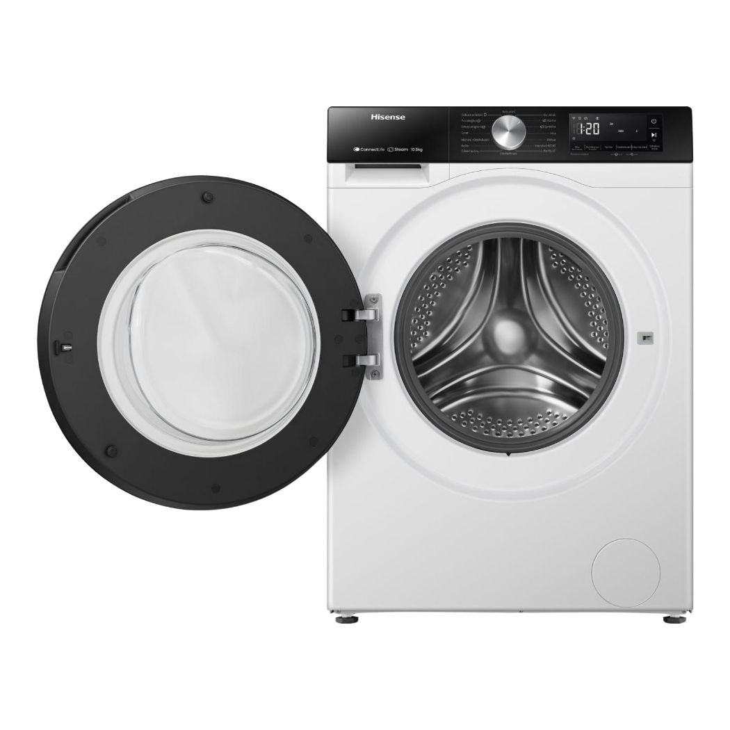 Machine à laver 3S smart vapeur HISENSE 10.5 Kg – Image 2