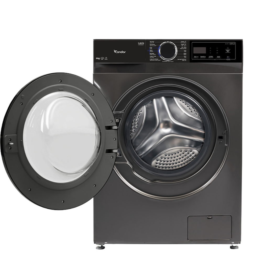 Machine à Laver CONDOR Frontal Lavia BLDC Inverter 6Kg – Image 2