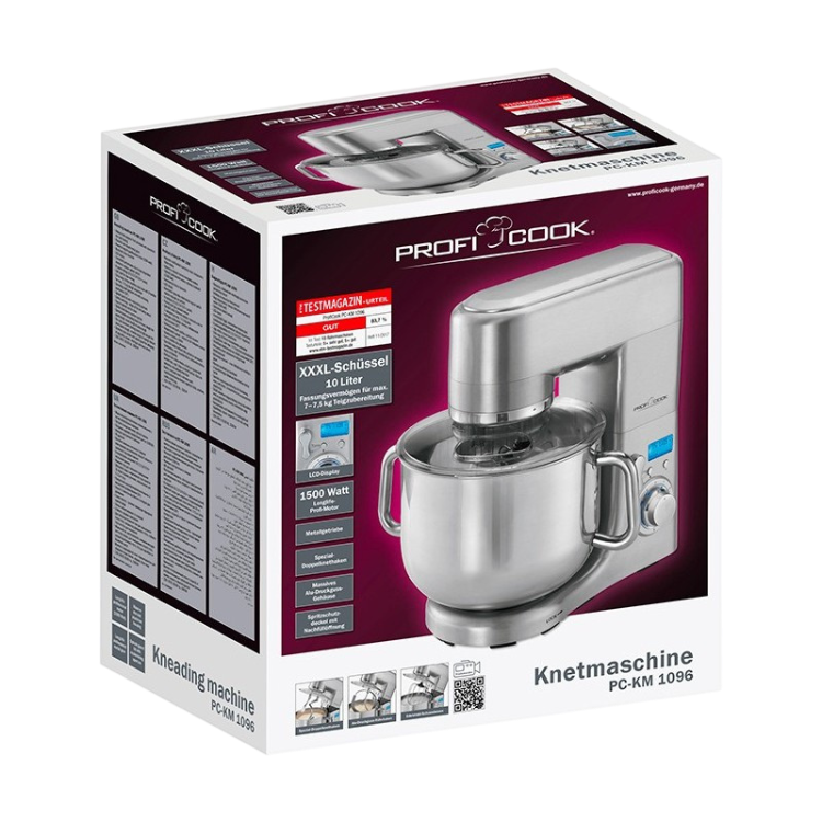 Robot Multifonction 10L 1500W Proficook – Image 12