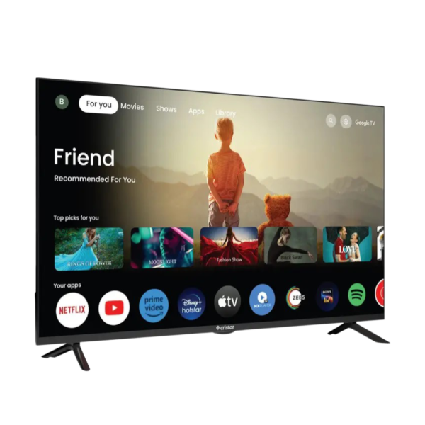 TV cristor 43" Google 4k serie I5 Pro