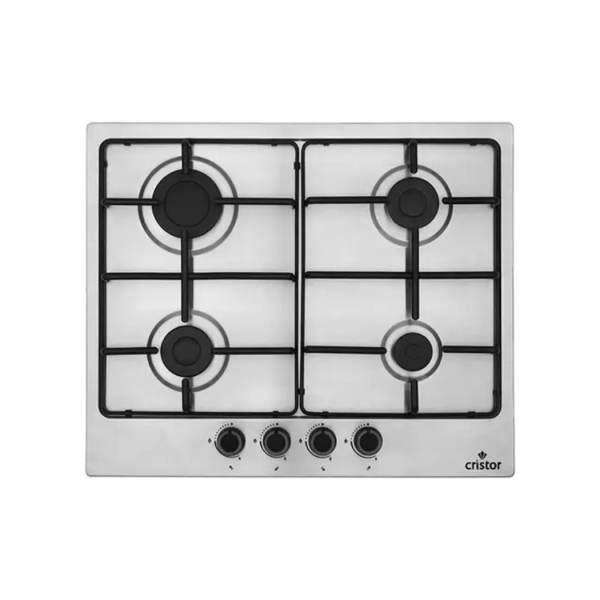 Plaque de cuisson Inox 4 feux 60cm CRISTOR