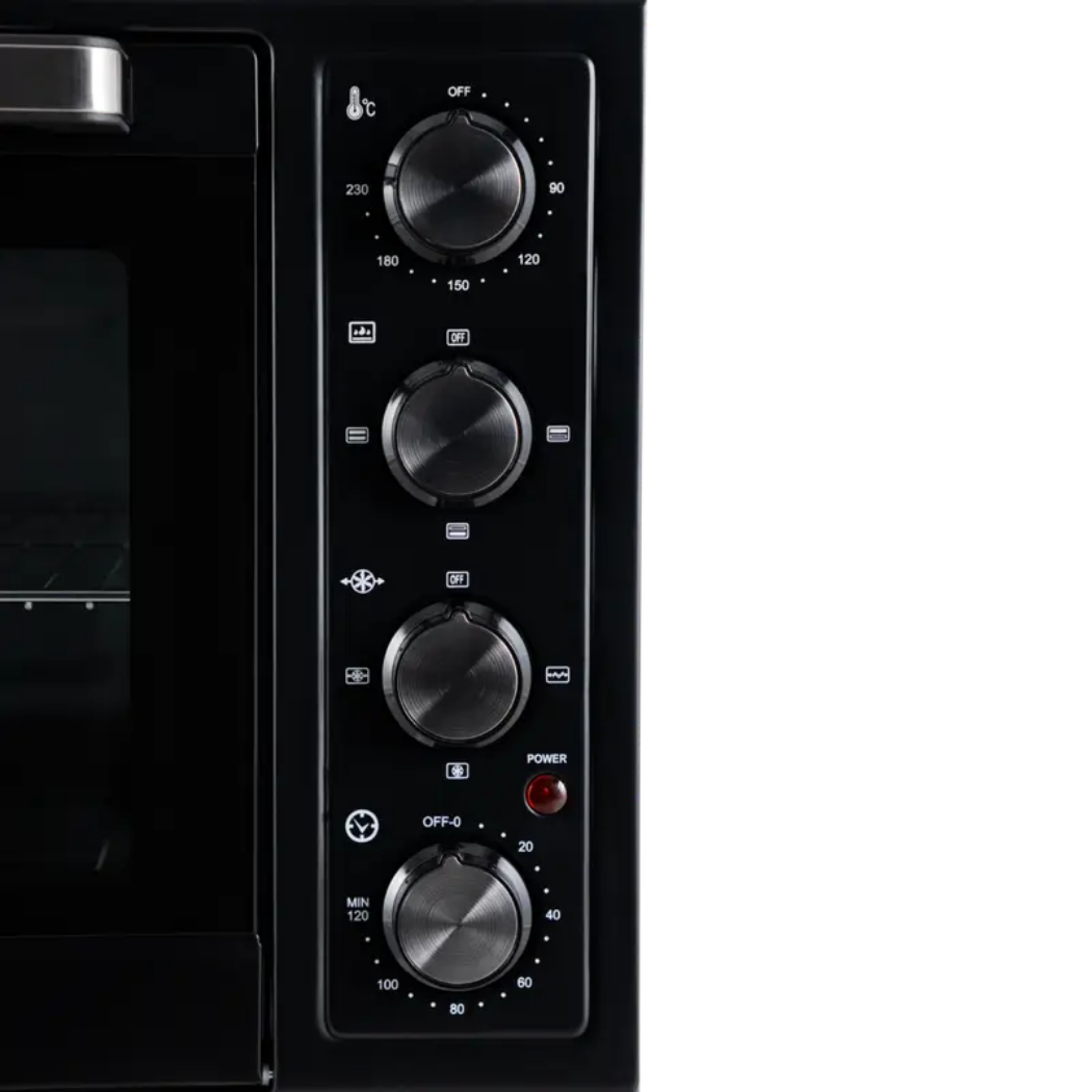 NARDI electric mini oven Black 65 L - Image 3