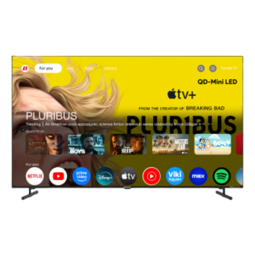 TV Brandt QD Mini LED Google TV 65" UHD 4K,