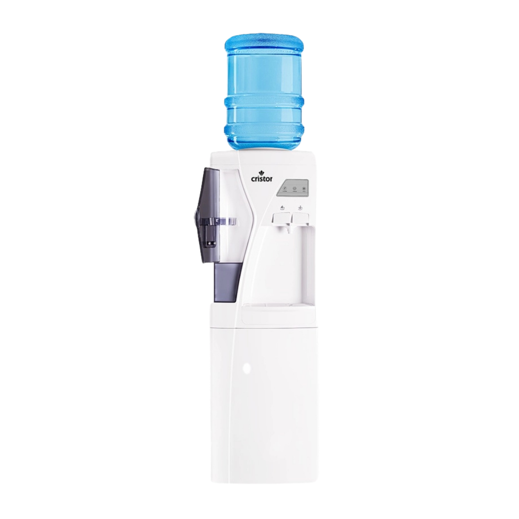 Distributeur d’eau CRISTOR – 20 L – Avec Réfrigérateur – Blanc