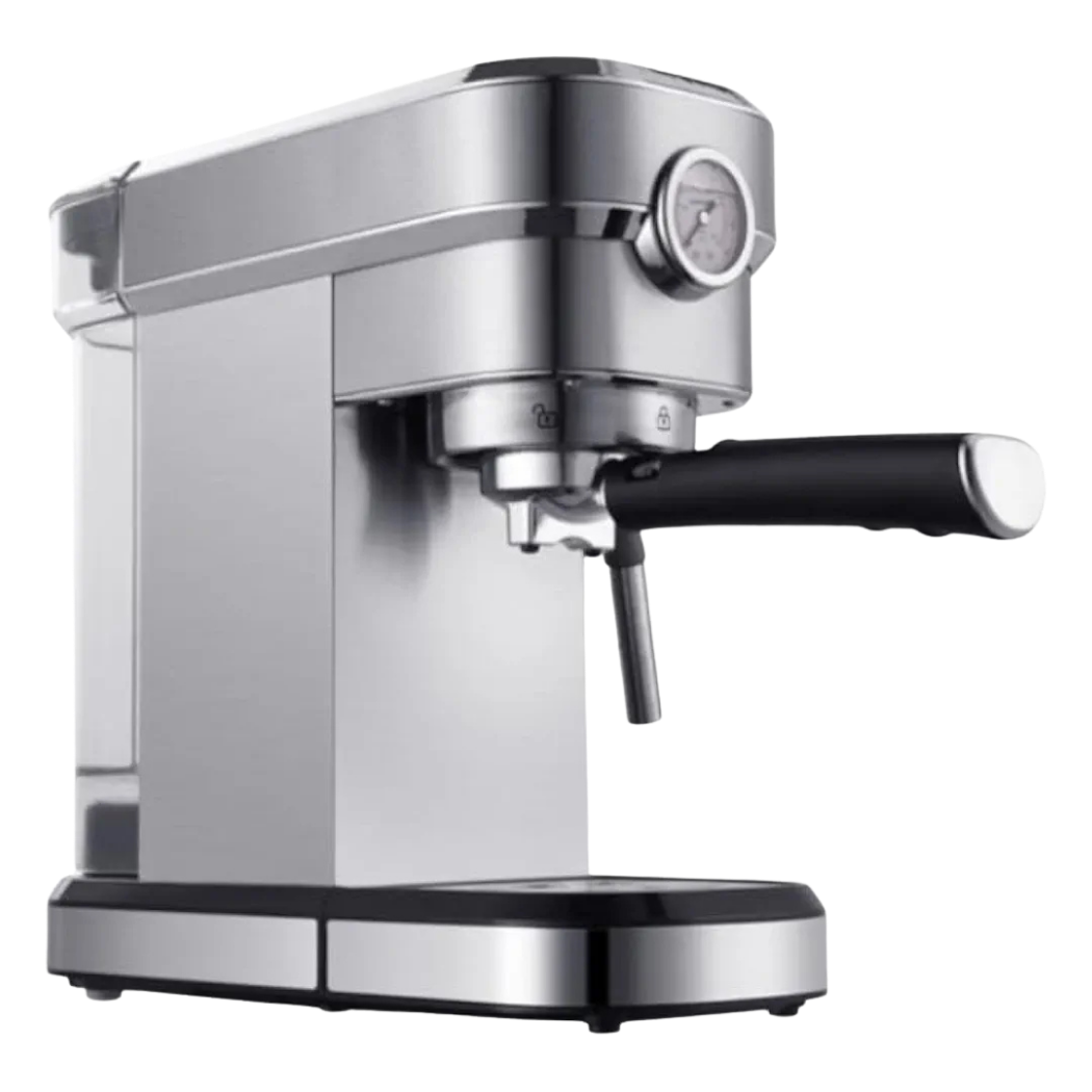 Machine à Expresso Kitchen Chef 20 Bars Inox 1350 W – Image 2