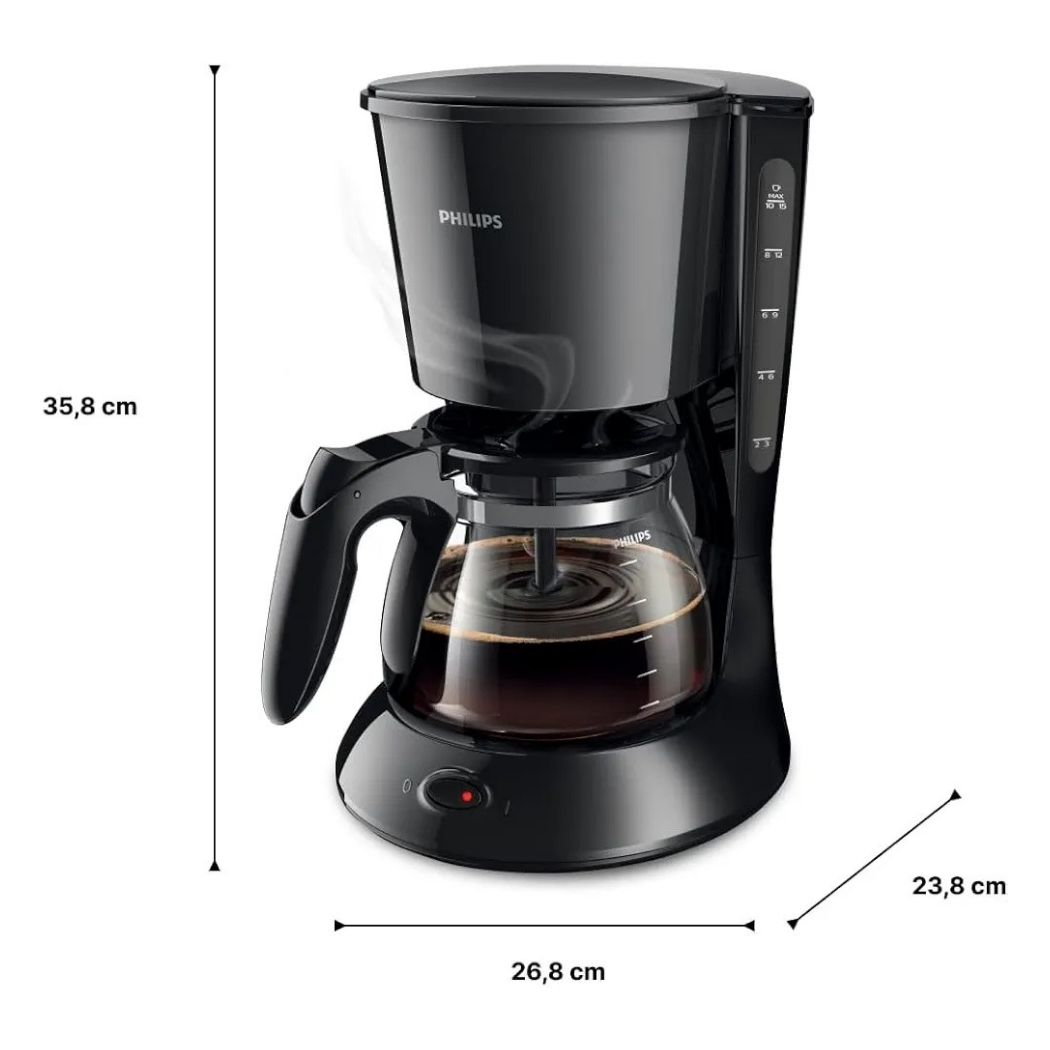 صانعة القهوة PHILIPS 1،2 L 15 كأس